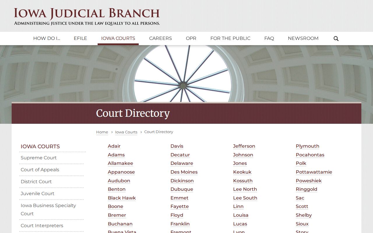 Shelby County warrant records court selector